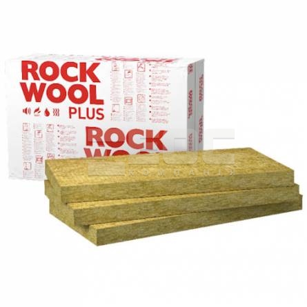 Базальтовая вата Rockwool Rockmin PLUS 1000х610х60