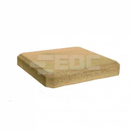 Кришка стовпа Жовтий еліт 500х500х70