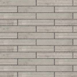 Клінкерна фасадна плитка Paradyz Carrizo Grey MIX структурна матова 66х400х11