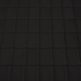 Керамическая черепица Braas Топаз 11V антрацитовая ангобированная