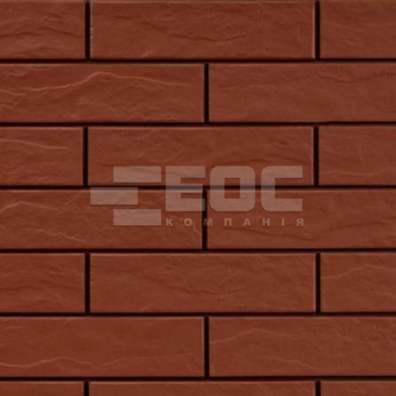 Клинкерная фасадная плитка Cerrad Rot рустикальная 245х65х7