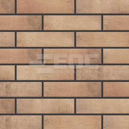 Клінкерна фасадна плитка Cerrad Loft brick Curry 245х65х8