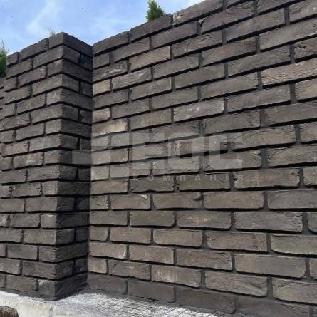 Катеринославська цегла ручного формування Чорний Принц NF 250x120x65