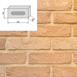Екатеринославский кирпич ручной формовки Бархан №23 NF 250x120x65 