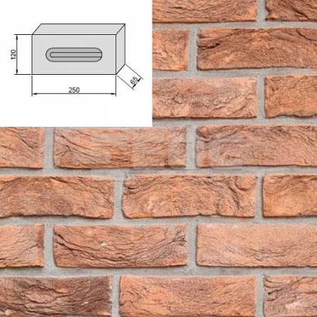 Екатеринославский кирпич ручной формовки Таврический NF 250x120x65 