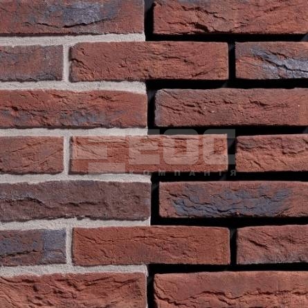 Цегла ручного формування Engels Blauw Paars Antiek WF 210x100x50