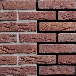 Кирпич ручной формовки Engels Donkerrood Gereduceerd DF 215x101x65