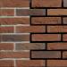 Кирпич ручной формовки Engels Oranje Blauw Bont DF 215x101x65