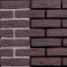 Фасадная плитка ручной формовки Aubergine HG DF 215x20x65