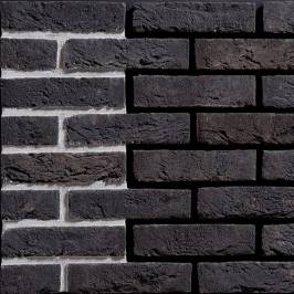 Фасадна плитка ручного формування Obsidiaan DF 215x20x65