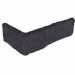 Угловая плитка ручной формовки Carbon WF 210/100х50х20
