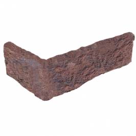Кутова плитка ручного формування Pompeij Antiek DF 215/100х65х20