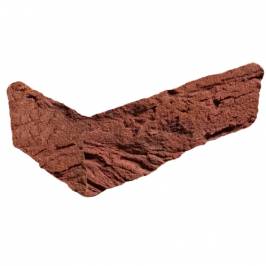 Кутова плитка ручного формування Rosso Bont DF 215/100х65х20
