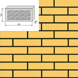 Клинкерный кирпич Евротон Корсика 250х120х65