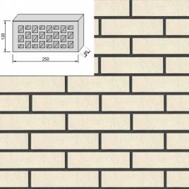 Клинкерный кирпич Евротон Тоскана 250х120х65