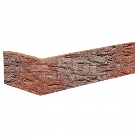 Угловая клинкерная фасадная плитка R335 LDF14 290/93х52х14