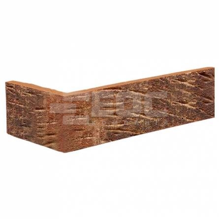 Угловая клинкерная фасадная плитка R658 WDF14 215/100х65х14