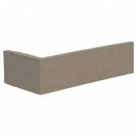 Кутова клінкерна фасадна плитка R800 DF9 240/115х52х9