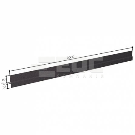 Боковой фартук 150 Dark Silver
