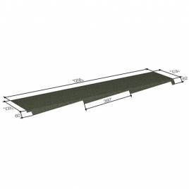 Боковой фартук правый 400 Greenstone
