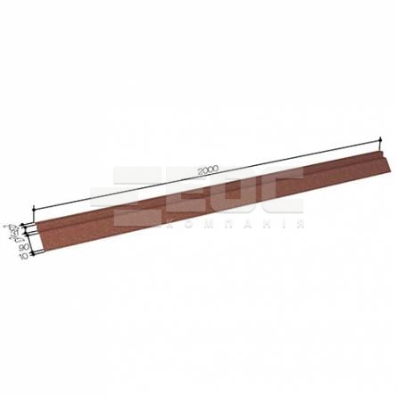 Карнизная планка 150 Redwood