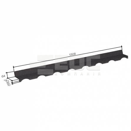 Коньковая стартовая MILANO Dark Silver