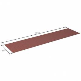 Плаский лист з посипкою 450 Rosso