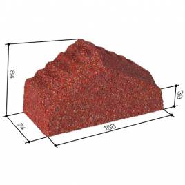 Треугольный конек конечный Spanish red