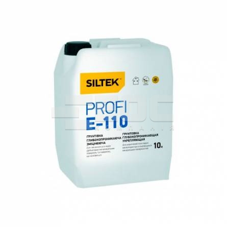 Грунтовка глубокопроникающая укрепляющая Siltek Е-110 Profi