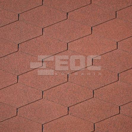 Битумная черепица DiamantShield 10 Tile Red