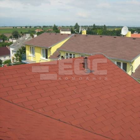 Битумная черепица Superglass 10 Tile Red