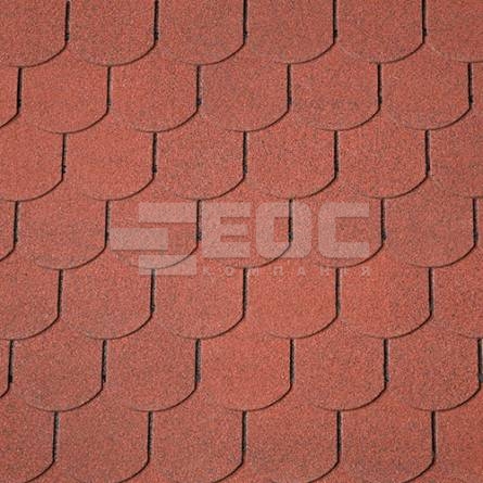 Битумная черепица Superglass-Biber 10 Tile Red