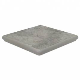 Клінкерна кутова сходинка Quarz grau 320x320x9,5