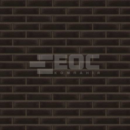 Клинкерная фасадная плитка 17 Onyx Black 250x65x10