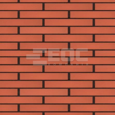 Клінкерна фасадна плитка King Klinker Ruby Red LS01 490x52x14