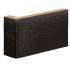 Угловая клинкерная плитка King Klinker 17 Onyx Black 120/35х65х10