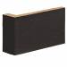 Кутова клінкерна плитка King Klinker 18 Volcanic Black 120/35х65х10