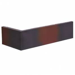 Кутова клінкерна плитка King Klinker LF03 Iron clay 240/115х52х14