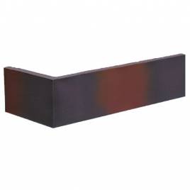 Кутова клінкерна плитка King Klinker LF03 Iron clay 240/115х52х14