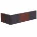 Угловая клинкерная плитка King Klinker LF03 Iron clay 240/115х52х14