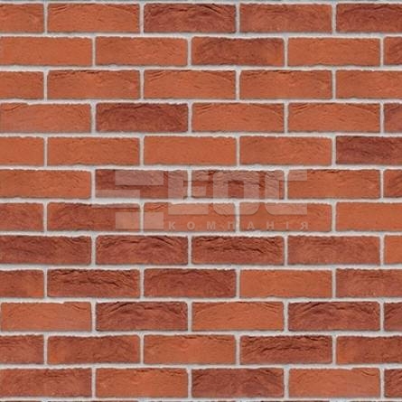 Кирпич ручной формовки Vandersanden 221 A1 Becton Red DF 210x100x65