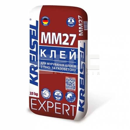 Клей для кладки газобетона Kreisel Expert MM-27