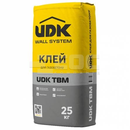 Клей для газоблока UDK TBM 