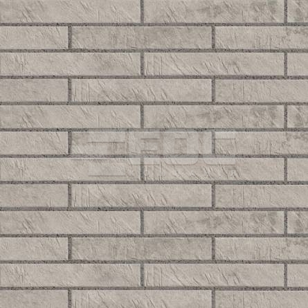 Клінкерна фасадна плитка Paradyz Carrizo Grey структурна матова 66х400х11