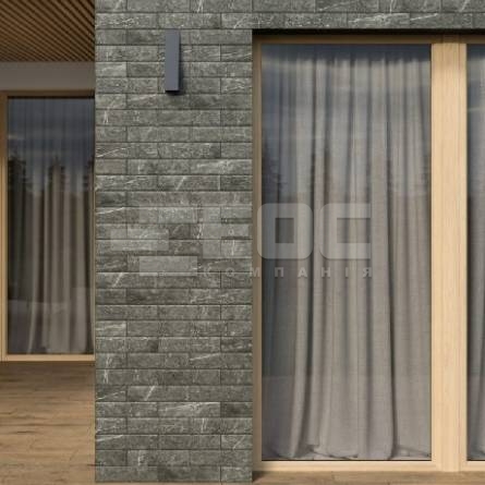 Клинкерная фасадная плитка Cerrad Cerros Graphite 300x74x9