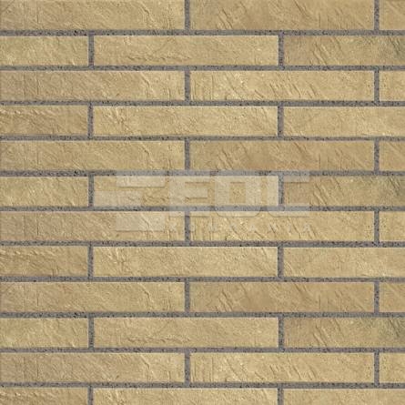 Клінкерна фасадна плитка Paradyz Eremite Beige структурна матова 66х400х11