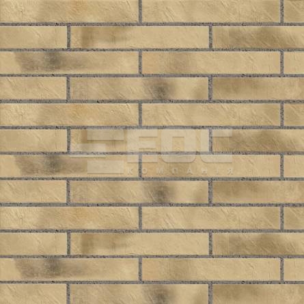 Клінкерна фасадна плитка Paradyz Eremite Sand структурна матова 66х400х11