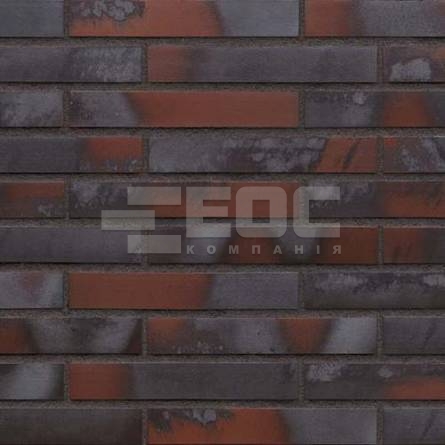 Клинкерная фасадная плитка King Klinker LF03 Iron clay 490x52x14