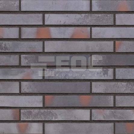 Клинкерная фасадная плитка King Klinker LF06 Argon wall 490x52x14