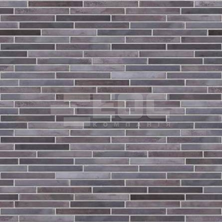 Клинкерная фасадная плитка King Klinker LF18 Obsidian shadow 490x52x14